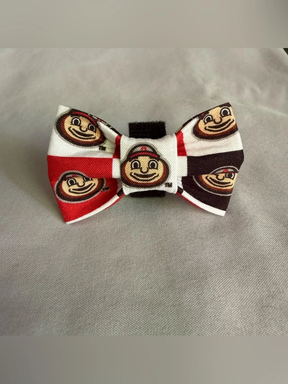 Ohio State Buckeye Pet Bowtie (small)